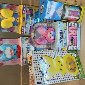 New Peeps Easter Milkshake Kit Egg Decorator And Peeps Plush Bundle